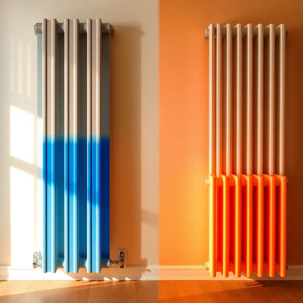 Czy grzejnik powinien być cały gorący