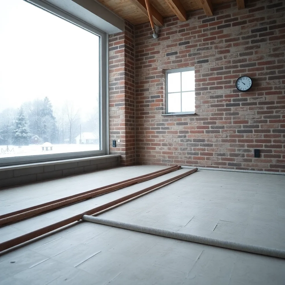 Czy samo ogrzewanie podłogowe wystarczy