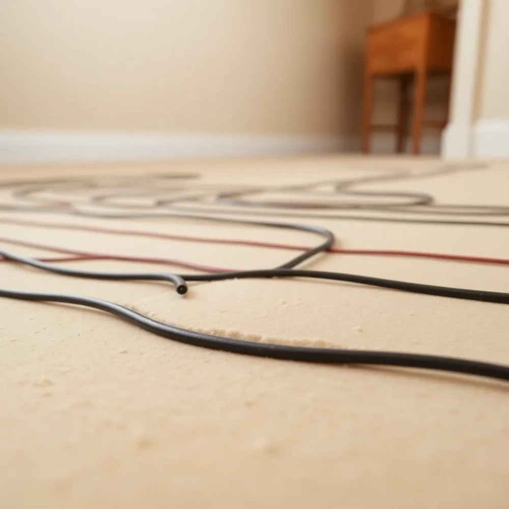 Czym zalać elektryczne ogrzewanie podłogowe