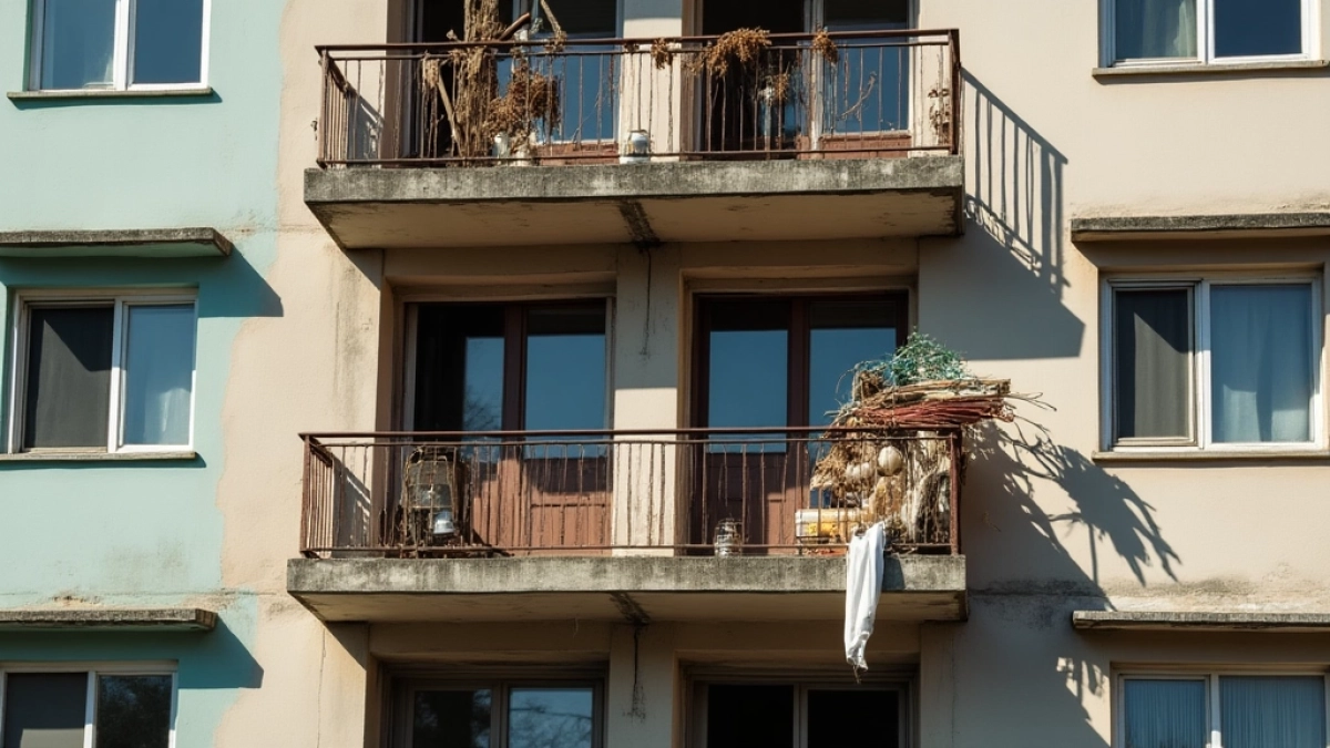 do kogo należy remont balkonu w bloku