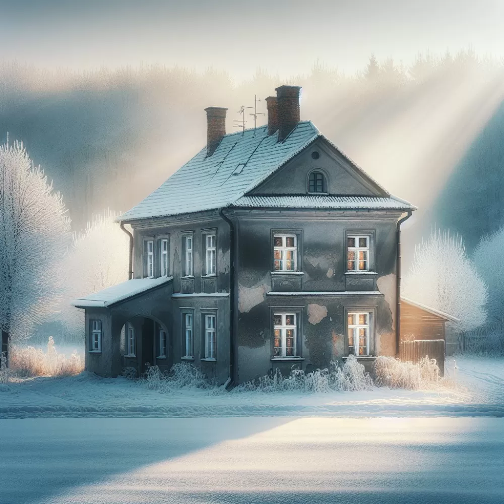 Dom Bez Ocieplenia Na Zimę