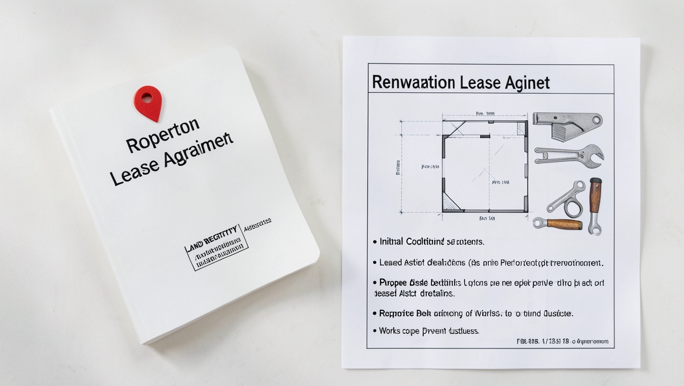 Elementy umowy najmu za remont