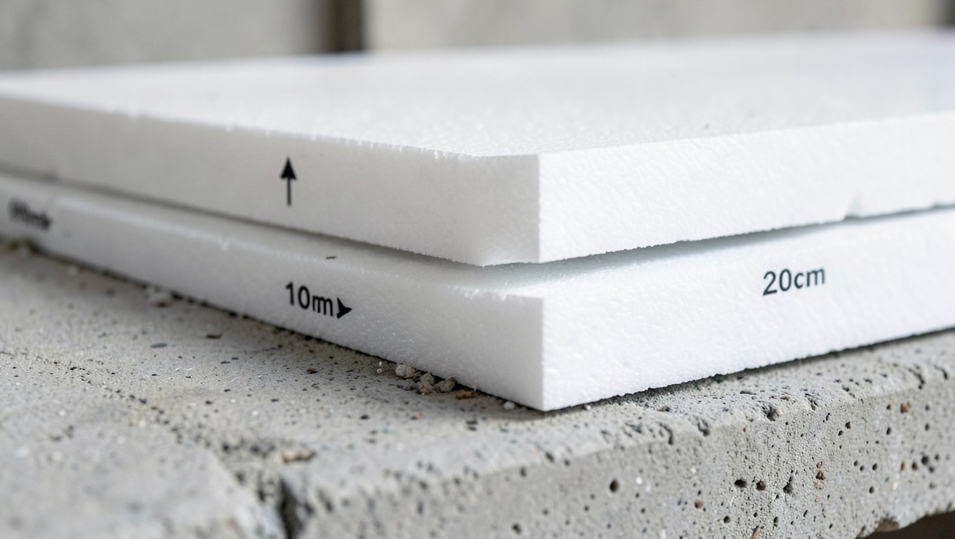 Grubość płyt styropianu pod fundamenty