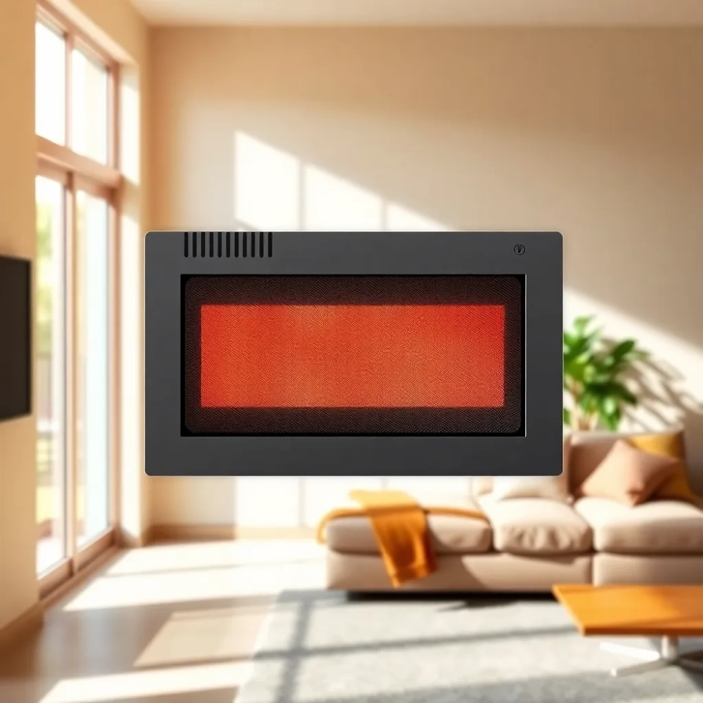 Grzejnik na podczerwień 1000W z termostatem