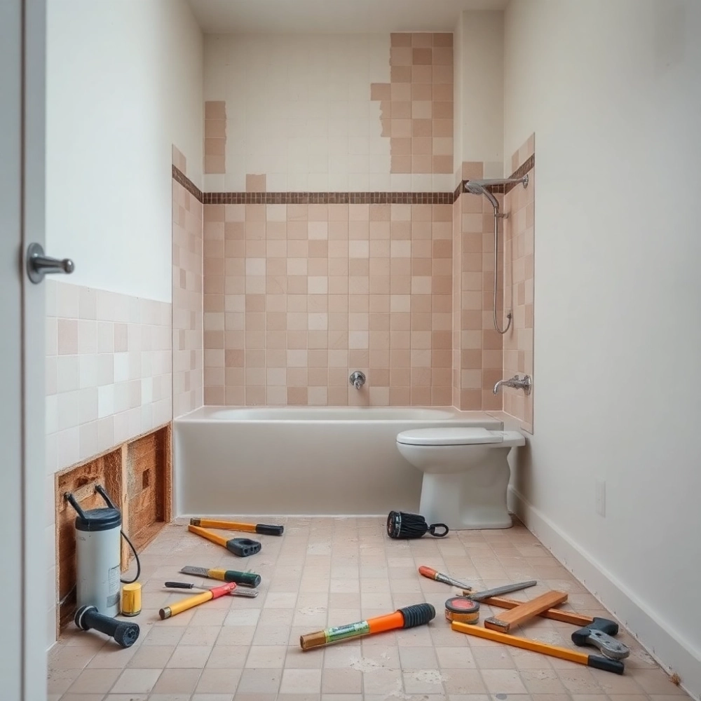 Ile trwa generalny remont łazienki