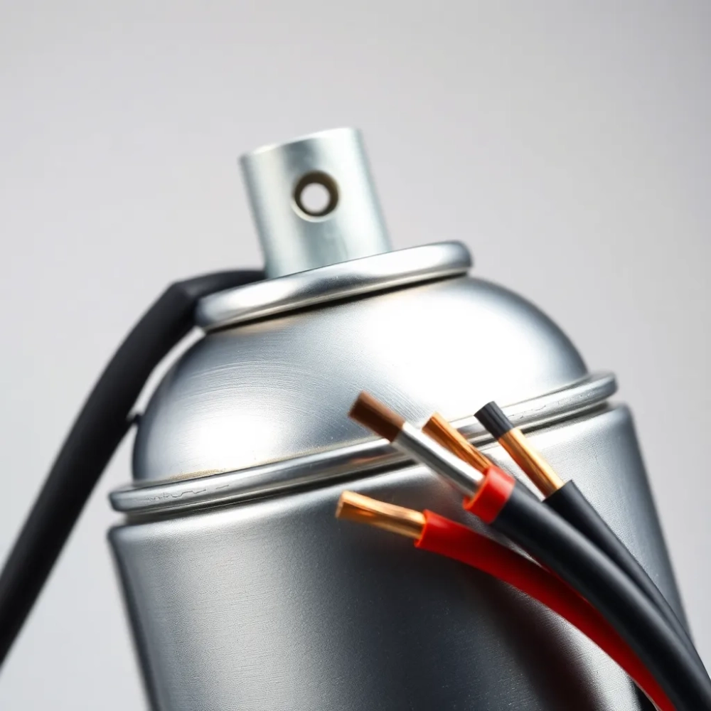 Izolacja do przewodów elektrycznych w sprayu