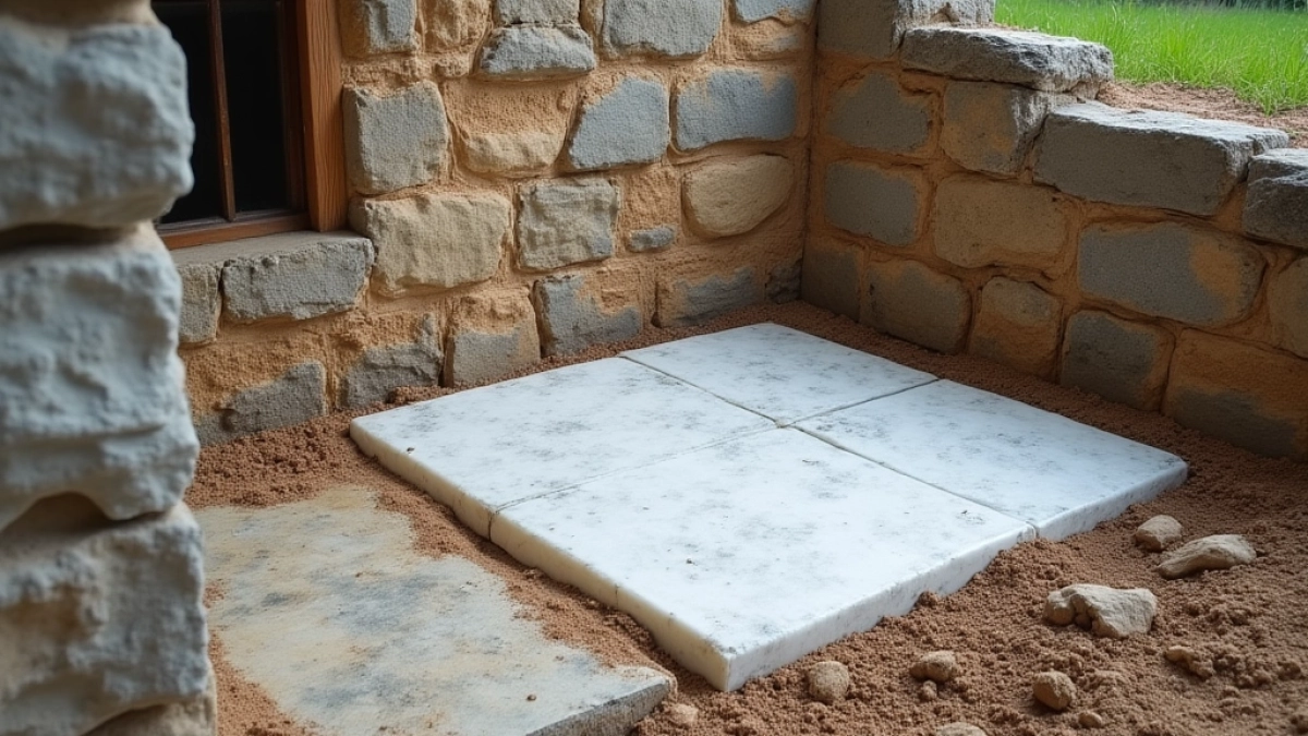 izolacja i ocieplenie fundamentów w starym domu