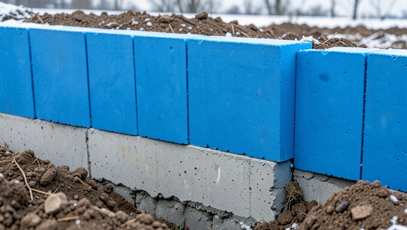 Izolacja obwodowa fundamentów styrodurem