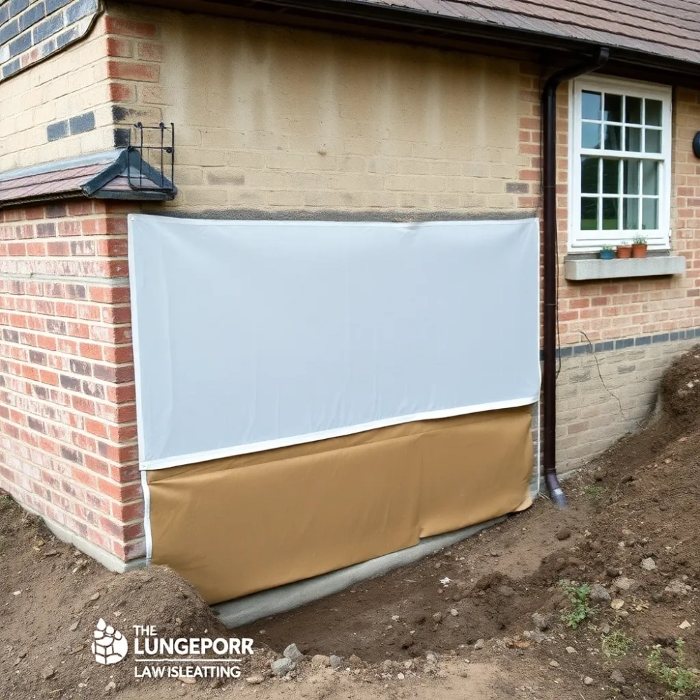 Izolacja pionowa fundamentów w starym domu