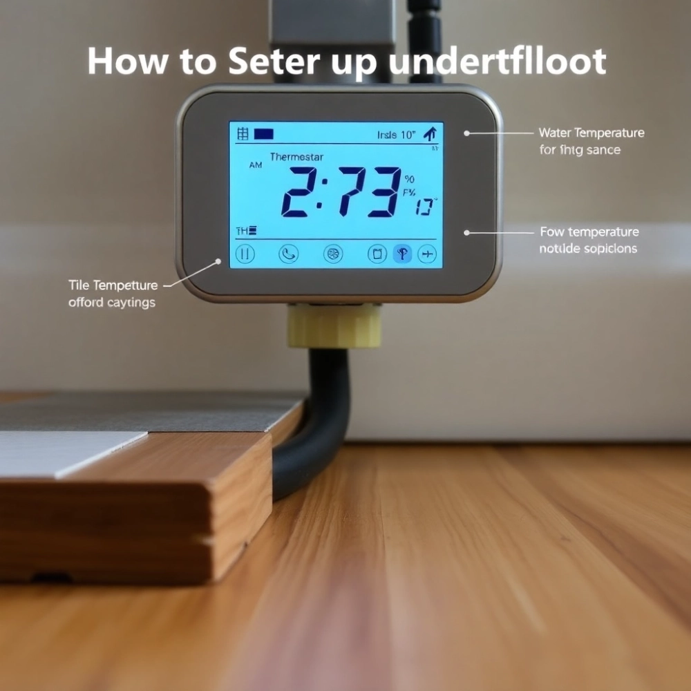 Jak Ustawić Ogrzewanie Podłogowe