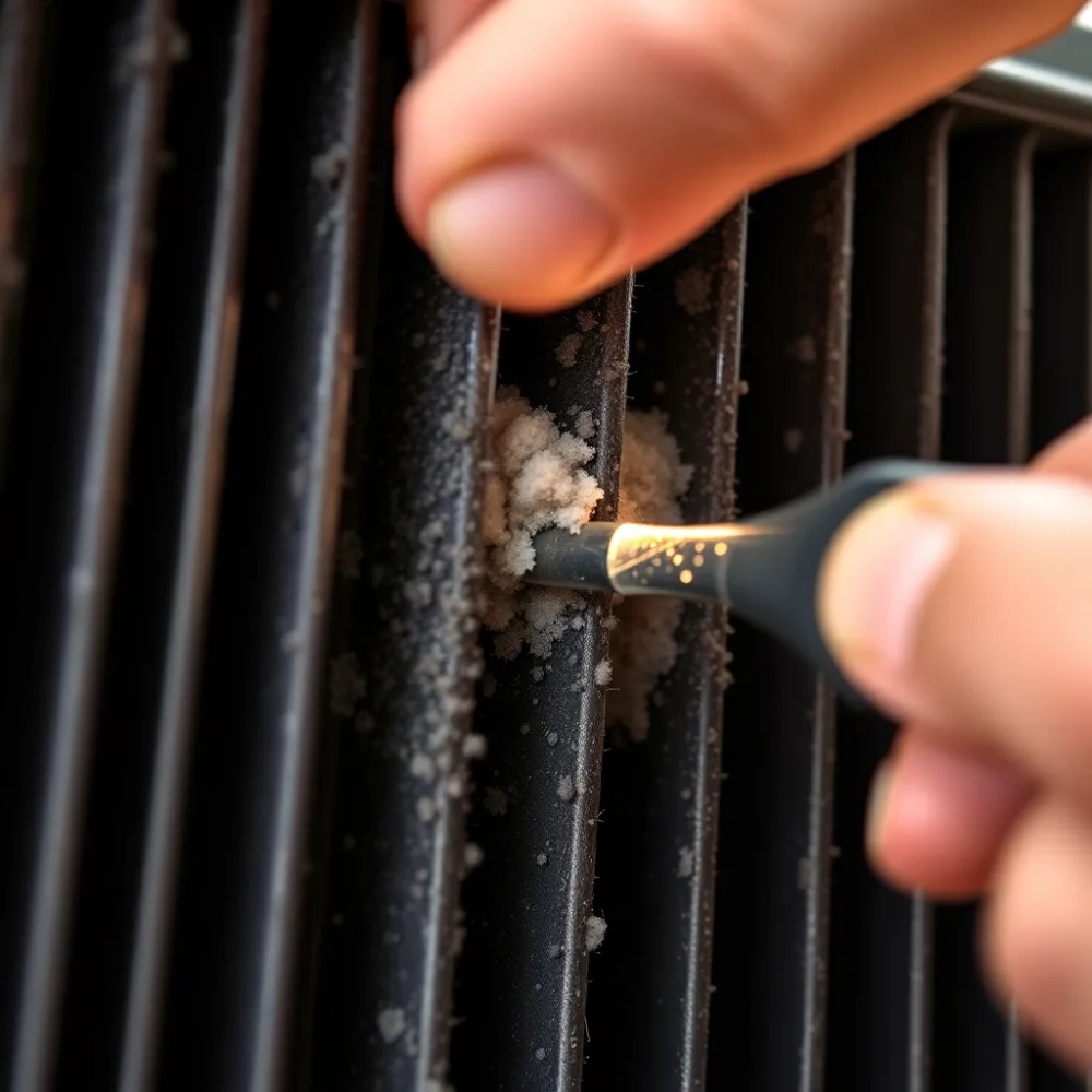 Jak wyczyścić grzejnik z kurzu w środku