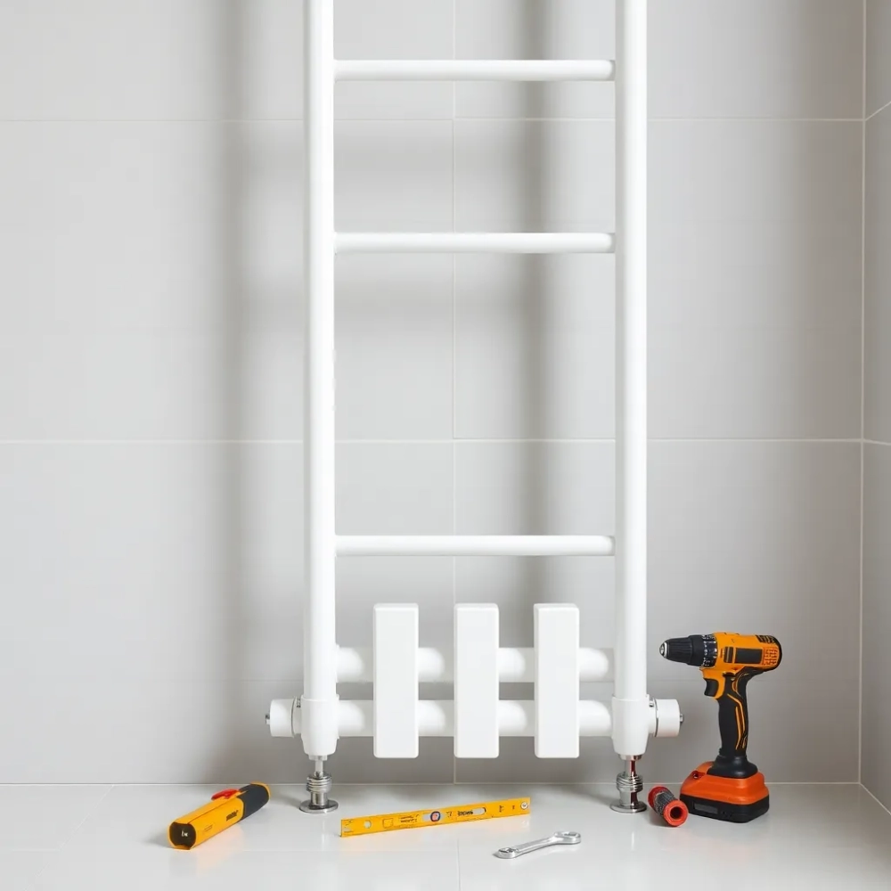 Jak zamontować grzejnik łazienkowy drabinka