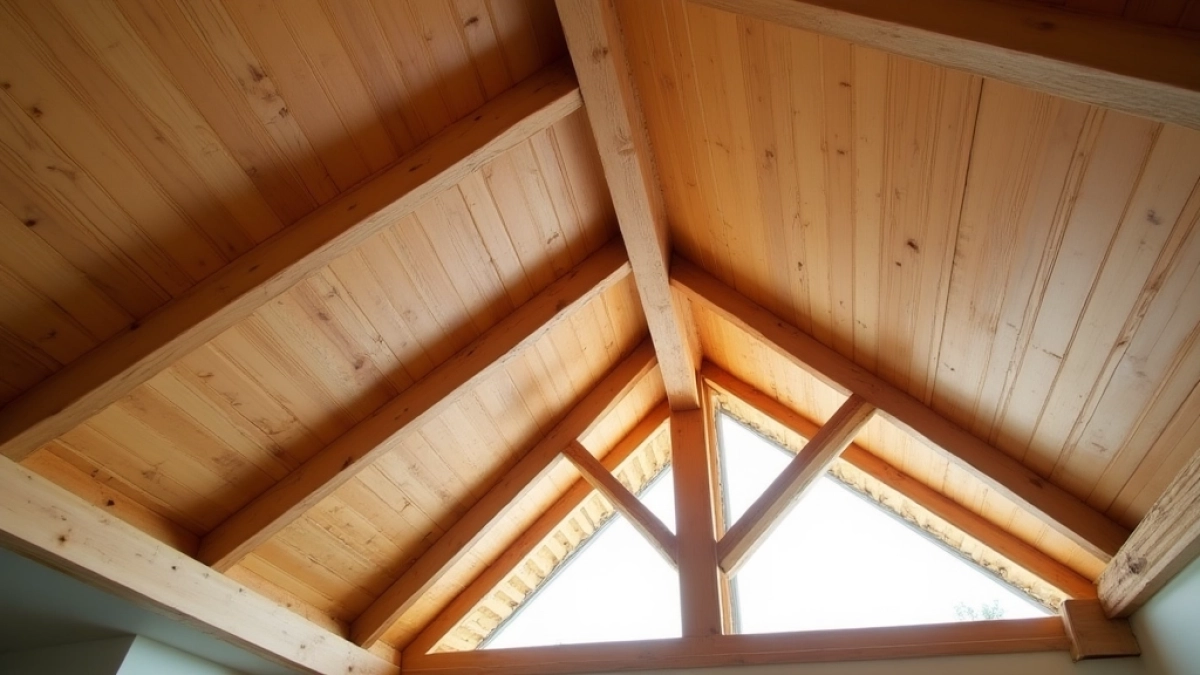 jaka folia na strop drewniany