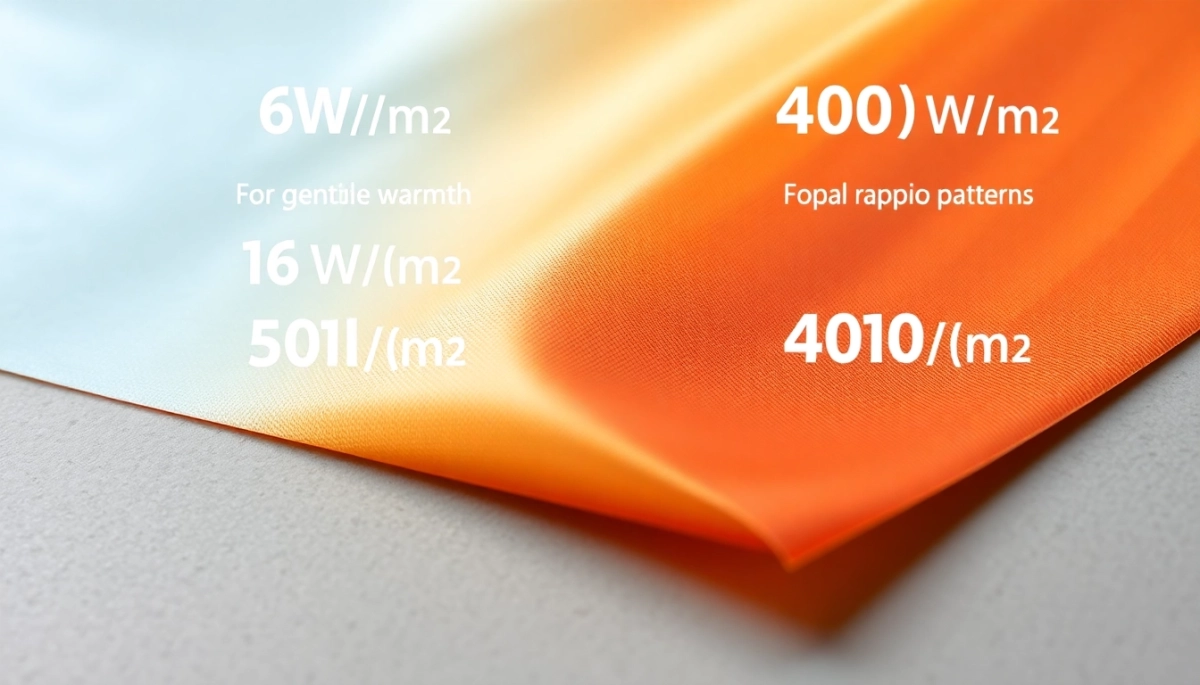 Jaka moc folii grzewczej na m2