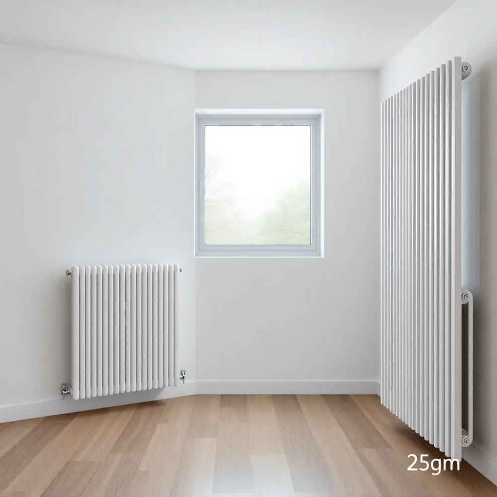 Jaki grzejnik co do pokoju 25m2