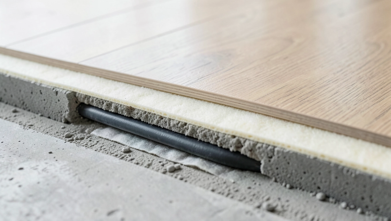 Jaki podkład pod panele winylowe ogrzewanie podłogowe