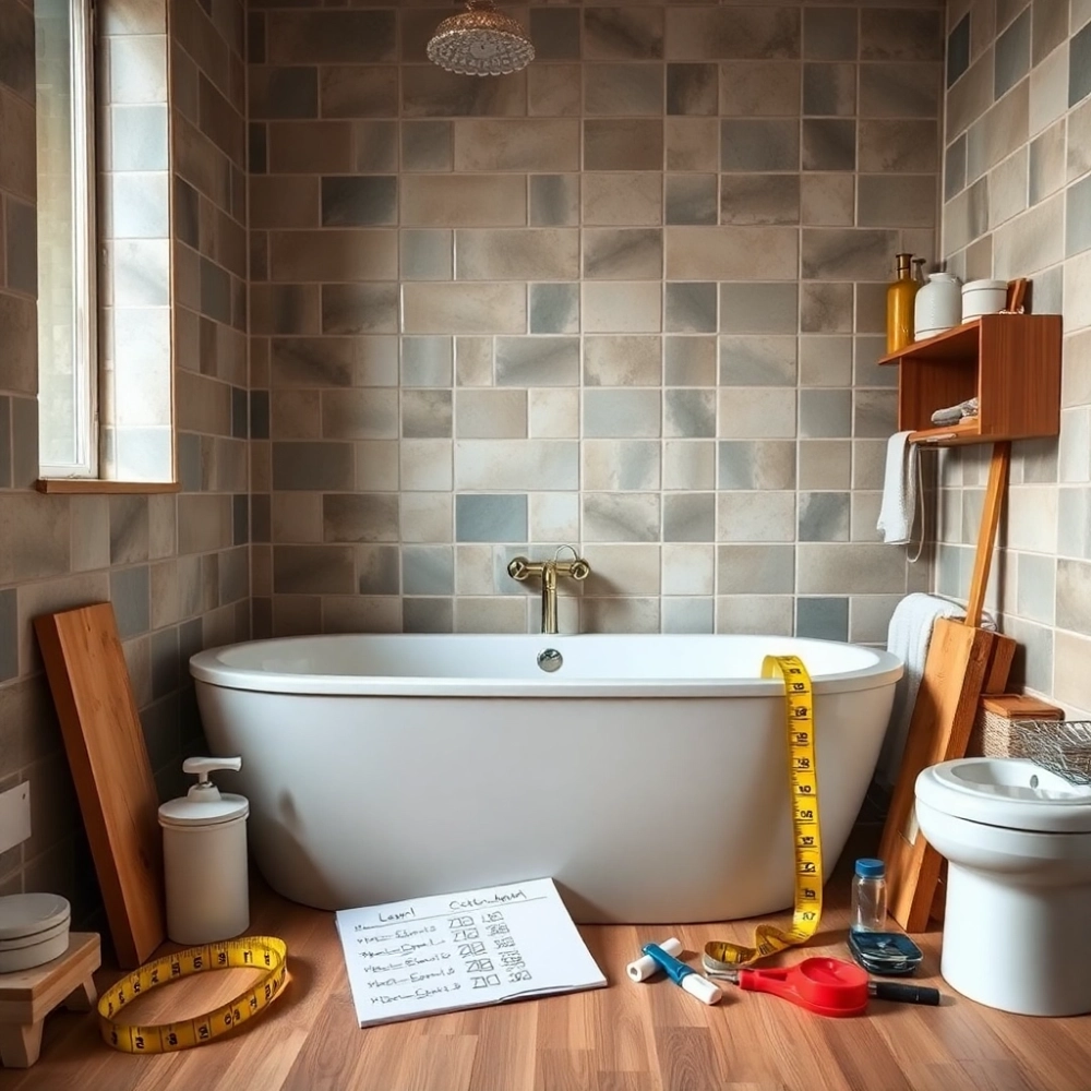 Koszt remontu łazienki 3m2 robocizna