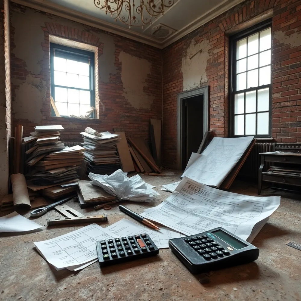 Koszt remontu mieszkania w kamienicy