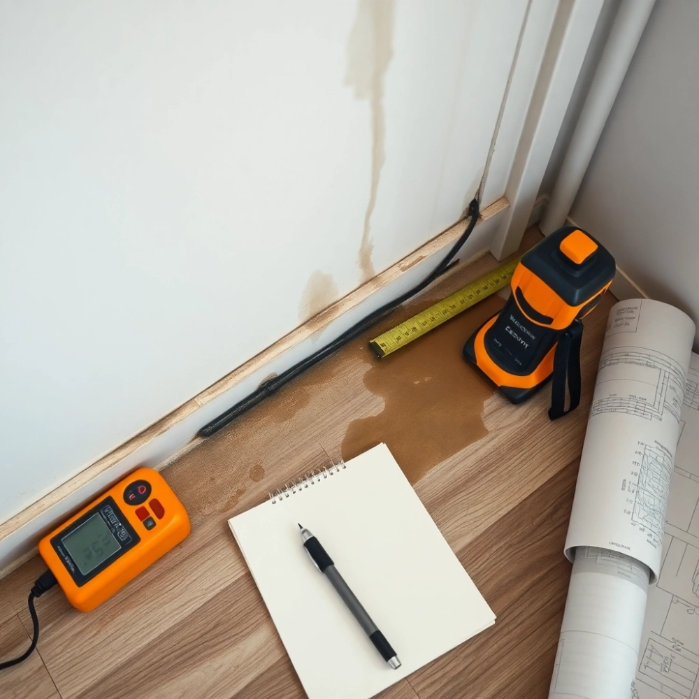 Kosztorys remontu po zalaniu mieszkania