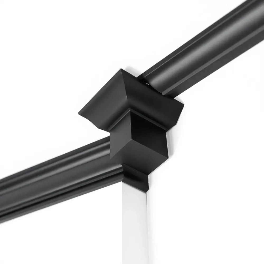 Listwa przysufitowa czarna styropianowa