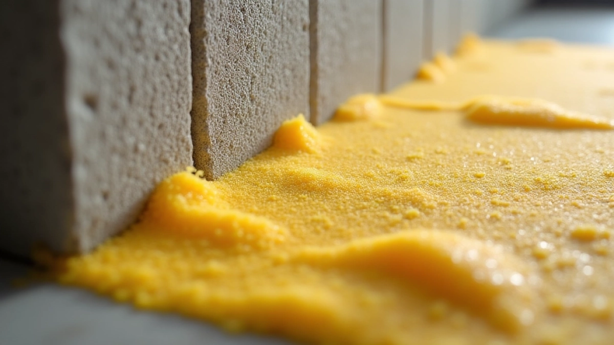 ocieplenia pianką fundamentów