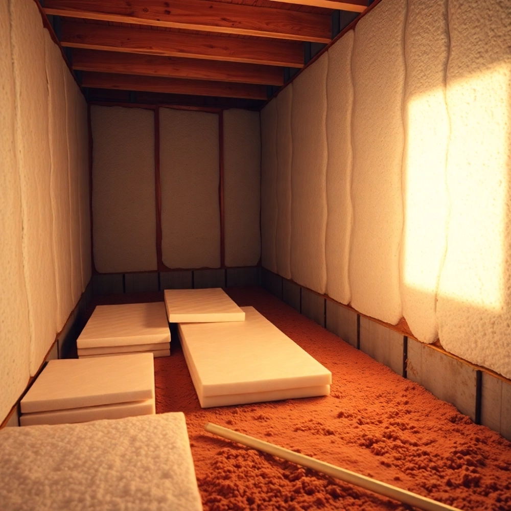 Ocieplenie fundamentów od wewnątrz