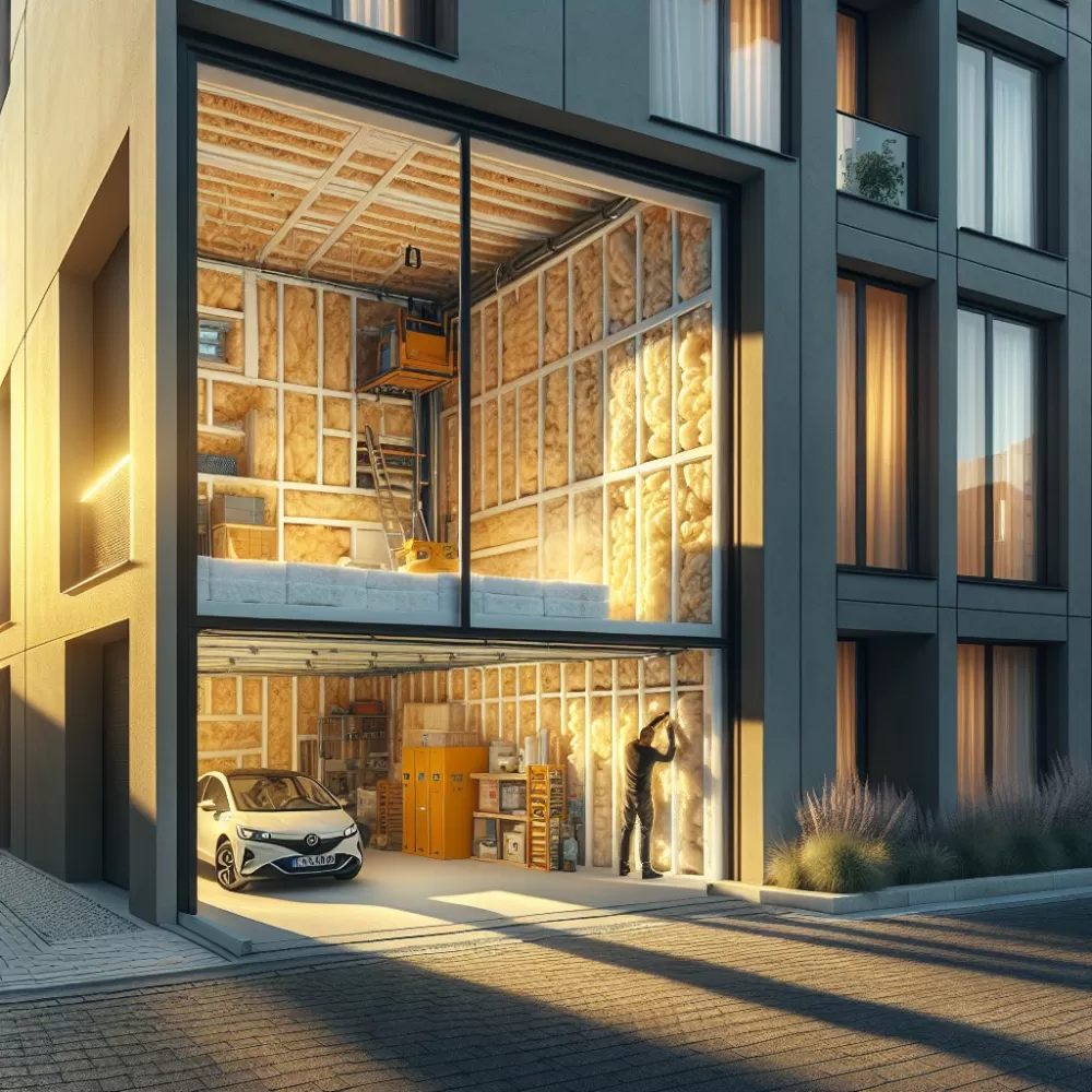 Ocieplenie Garażu W Bryle Budynku