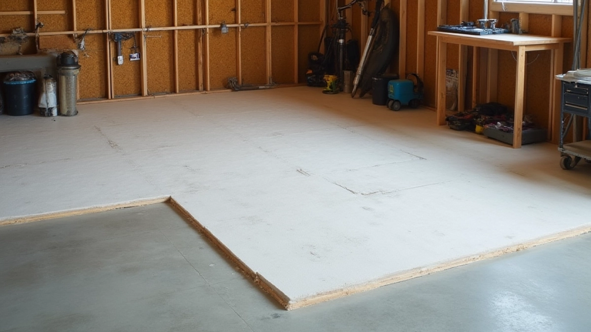 ocieplenie posadzki w garażu