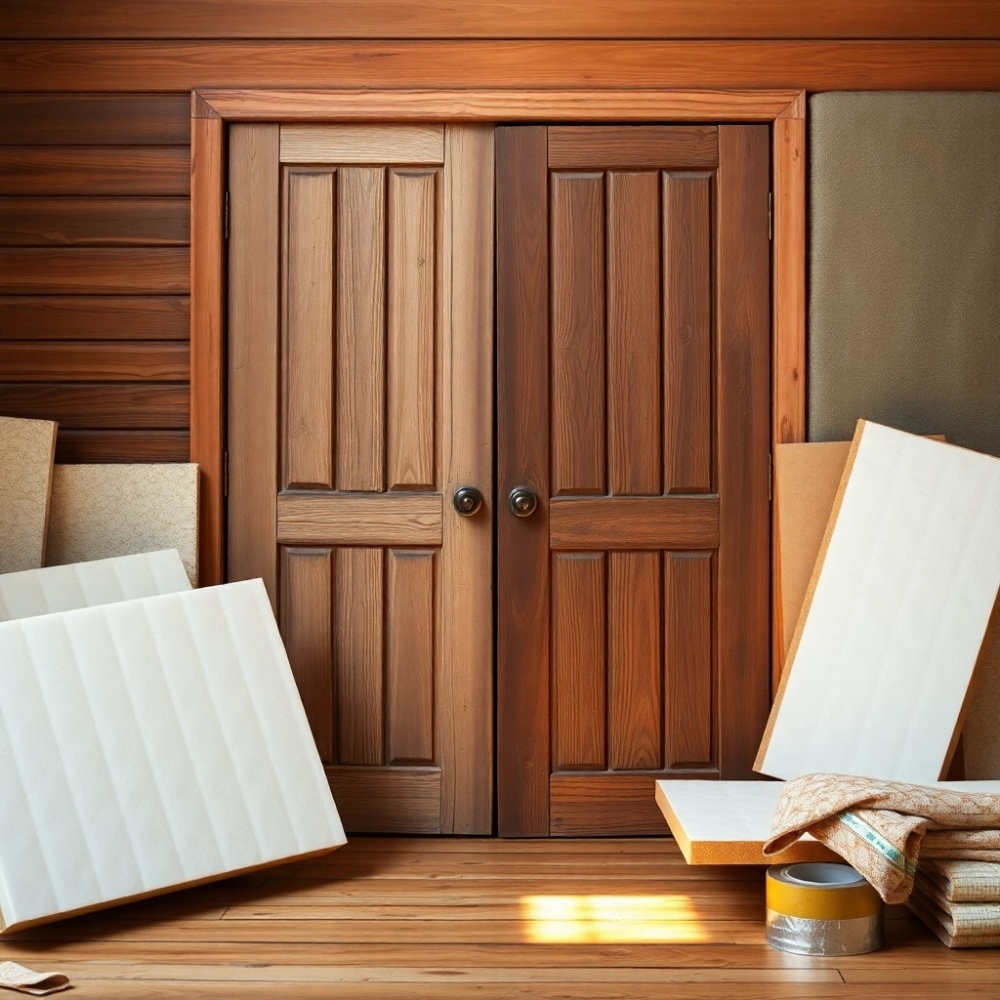 Ocieplenie Starych Drzwi Drewnianych