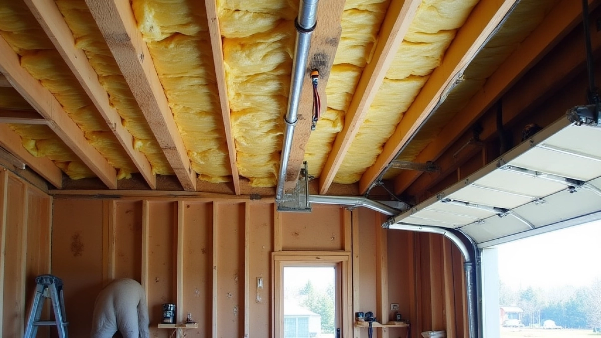 Ocieplenie sufitu w garażu