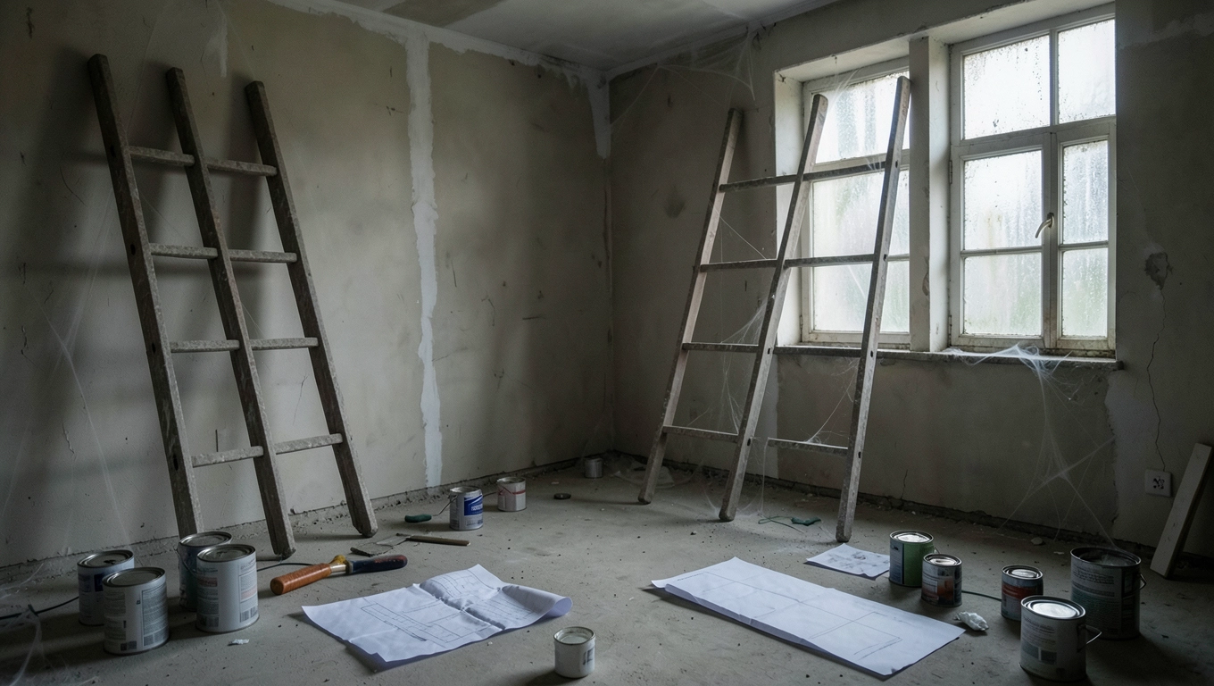 Odstąpienie z winy wykonawcy remontu