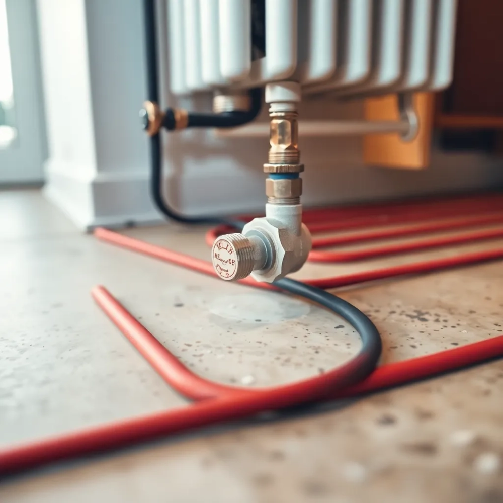 Ogrzewanie podłogowe z centralnego ogrzewania w bloku