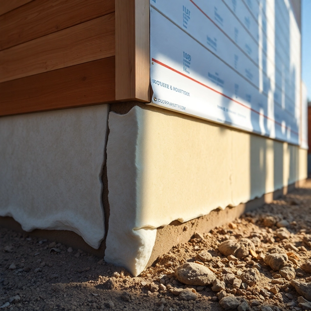 Połączenie Ocieplenia Fundamentu I Ściany