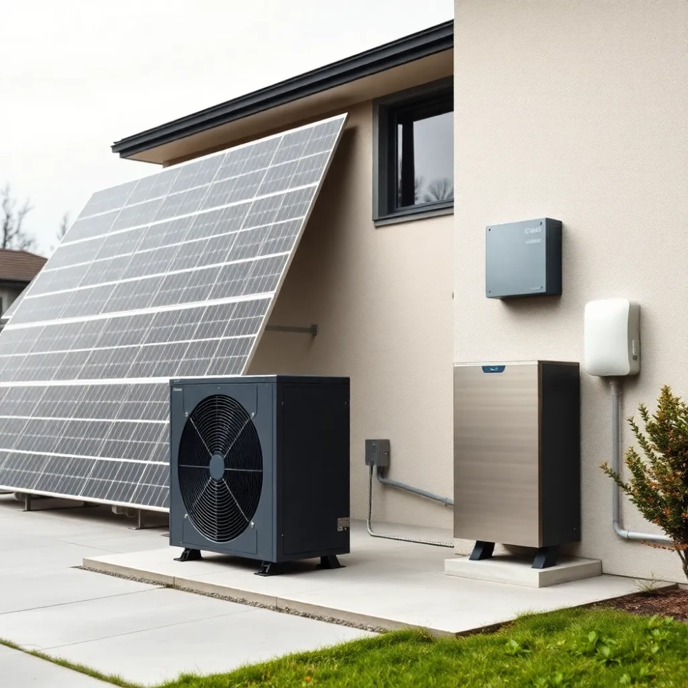 Pompa ciepła fotowoltaika i magazyn energii