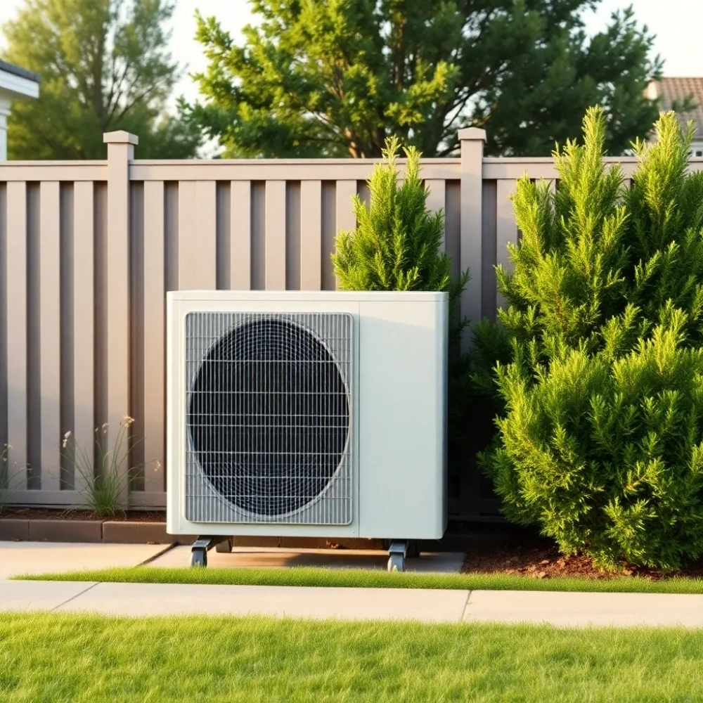 Powietrzna pompa ciepła odległość od granicy działki