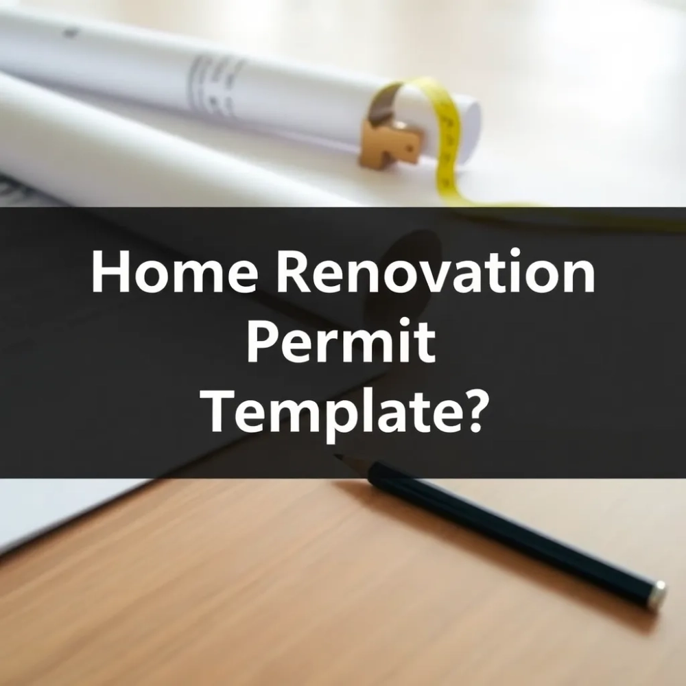 Pozwolenie na remont mieszkania wzór