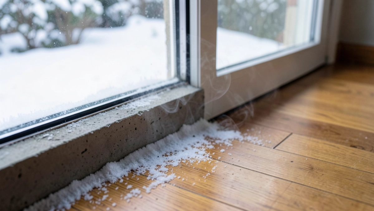 Próg ocieplenie progu drzwi tarasowych