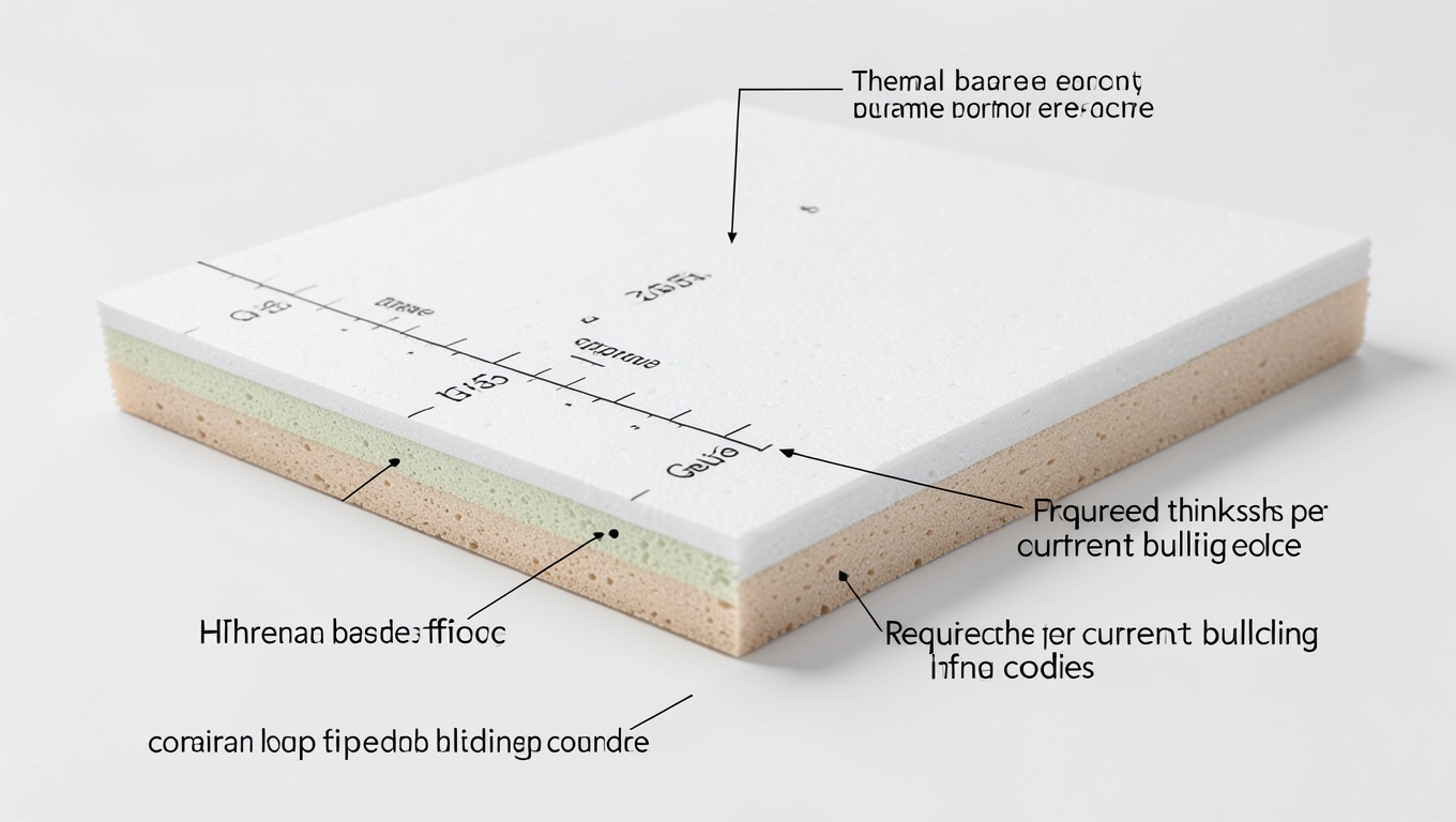 Rekomendowana grubość warstwy izolacyjnej
