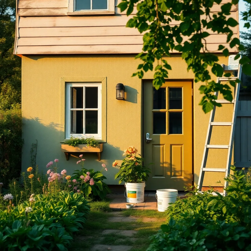 Remont domku na działce ROD