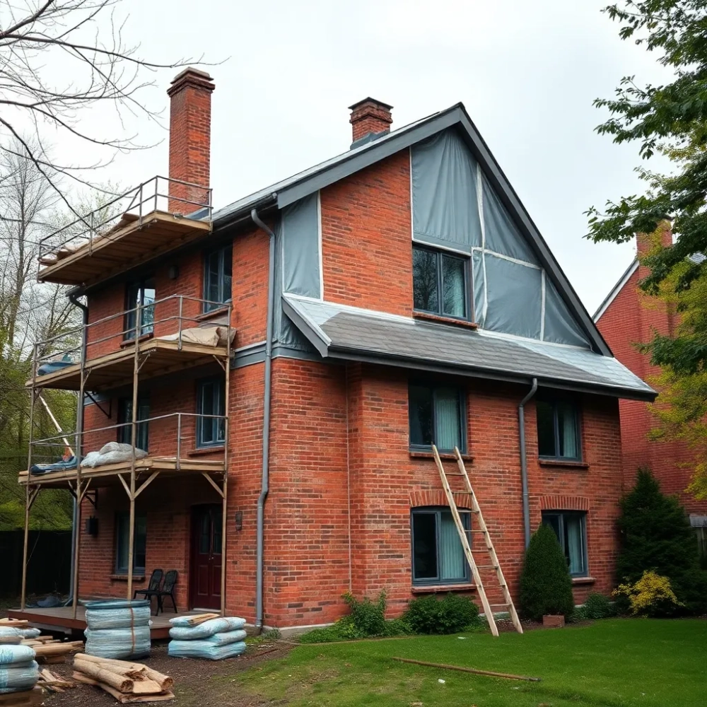 Remont domu z lat 70