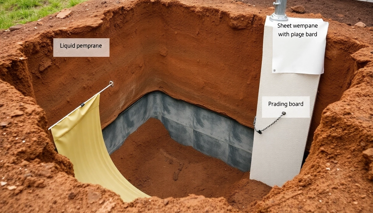 Rodzaje hydroizolacji fundamentów