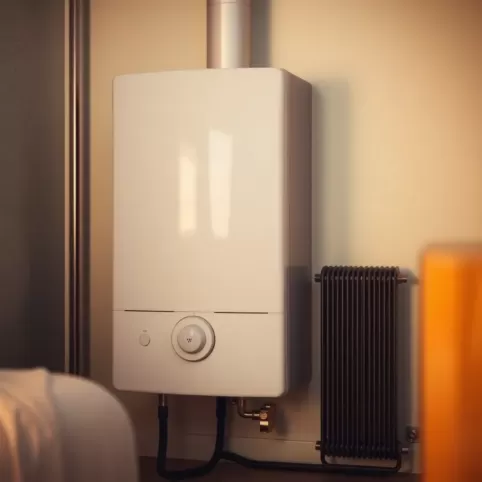 Bojler 100L do centralnego ogrzewania z grzałką