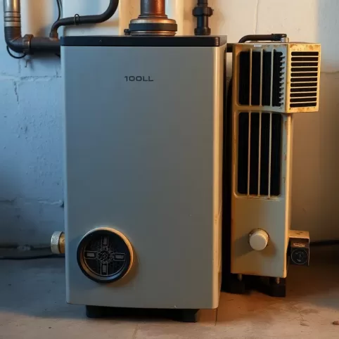 Bojler 100l do centralnego ogrzewania z Grzałka uzywany