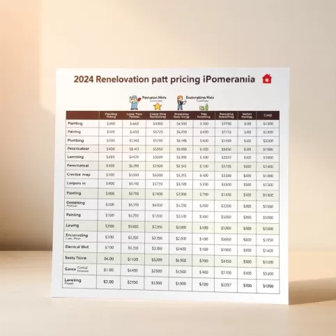 Cennik usług remontowych 2024 pomorskie