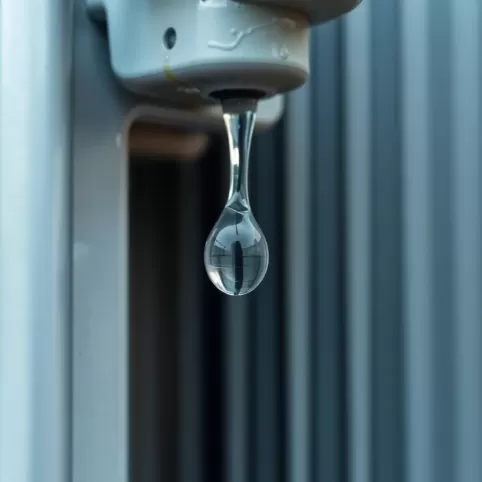 Cieknie woda z pompy ciepła