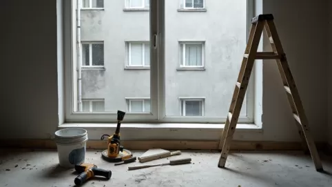 cisza remontowa w bloku