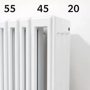 Co oznacza moc grzejnika 55 45 20