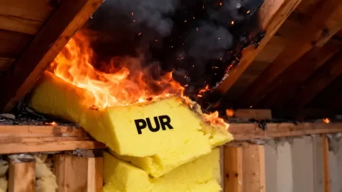 czy pianka pur jest palna