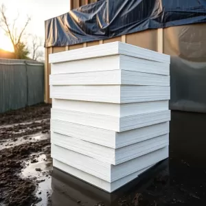 Czy styropian może leżeć na deszczu