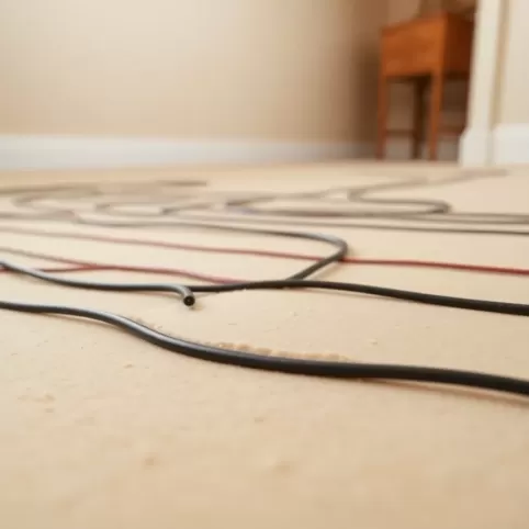 Czym zalać elektryczne ogrzewanie podłogowe